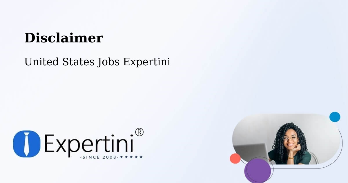 Disclaimer – Versailles - United States Jobs Expertini