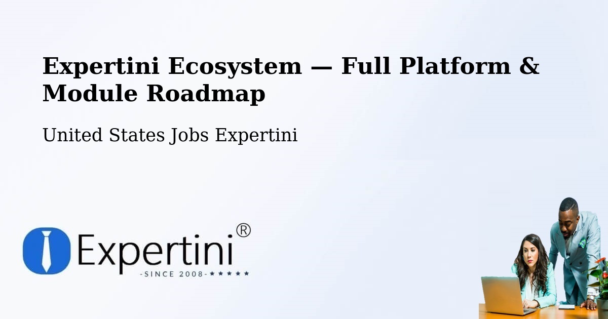 Expertini Ecosystem — Full Platform & Module Roadmap – Versailles